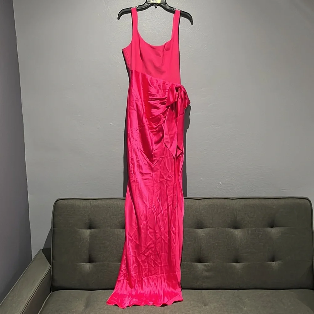 Cinq a Sept Marian Gown in Pink Dahlia NWT - Picture 7 of 17